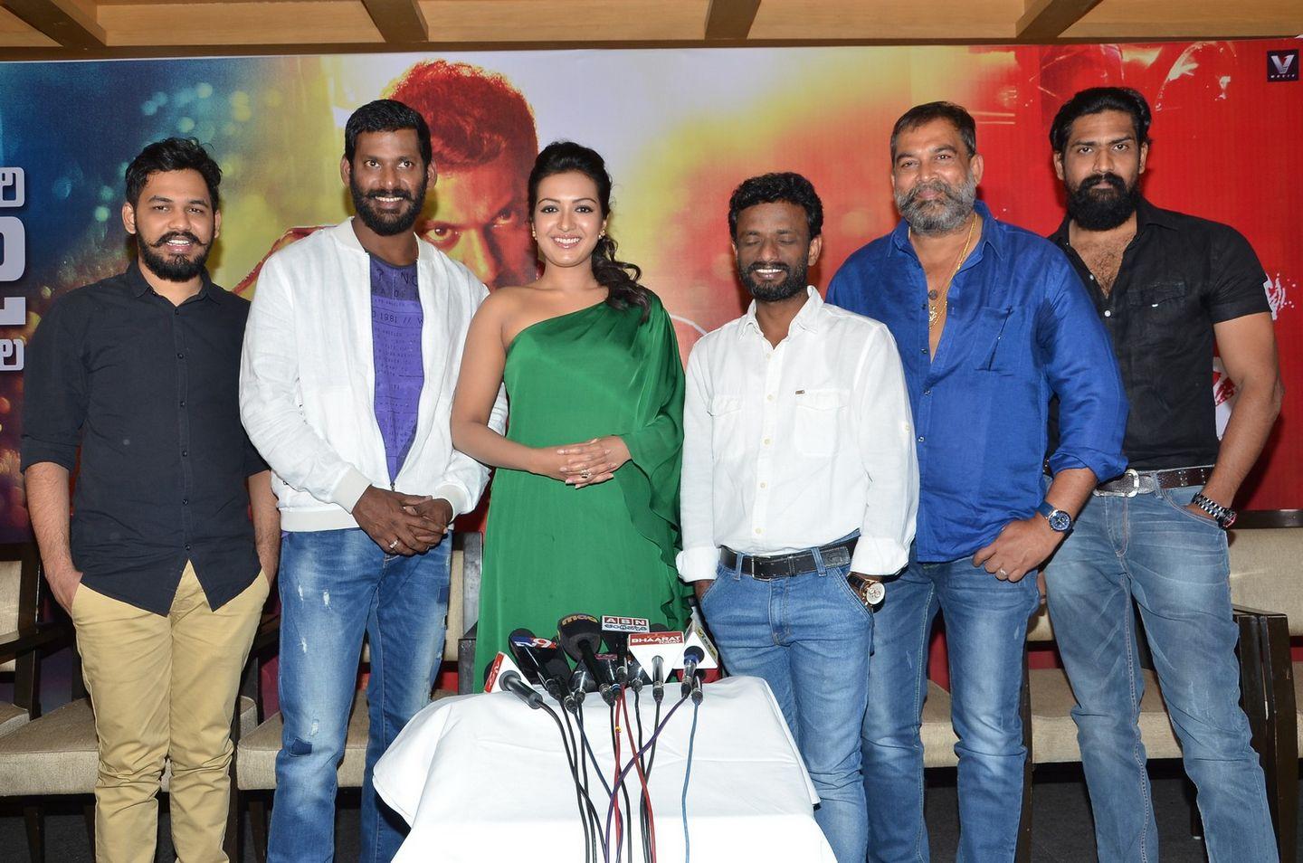 Vishal Kathakali Movie Press Meet Photos