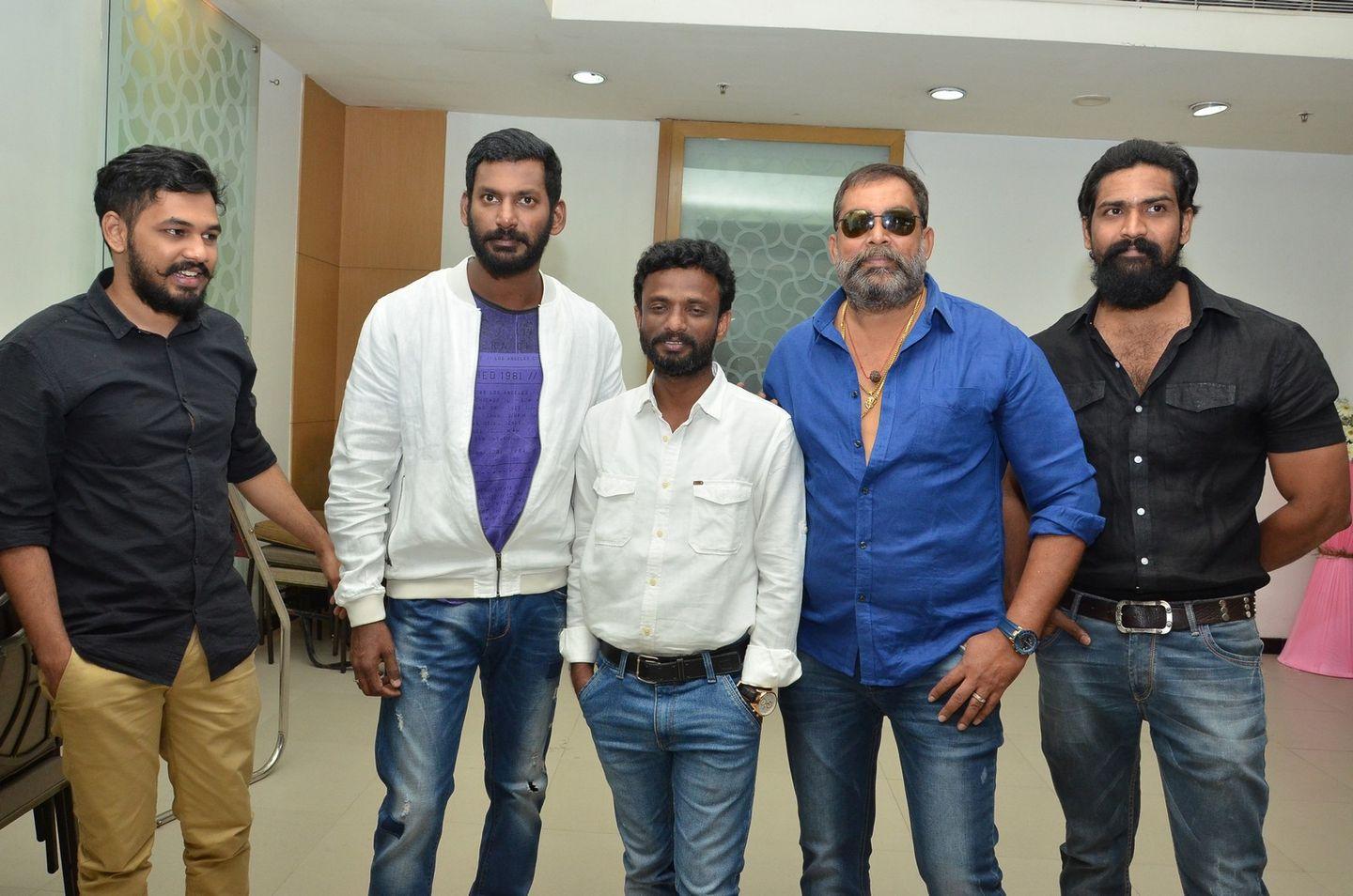 Vishal Kathakali Movie Press Meet Photos