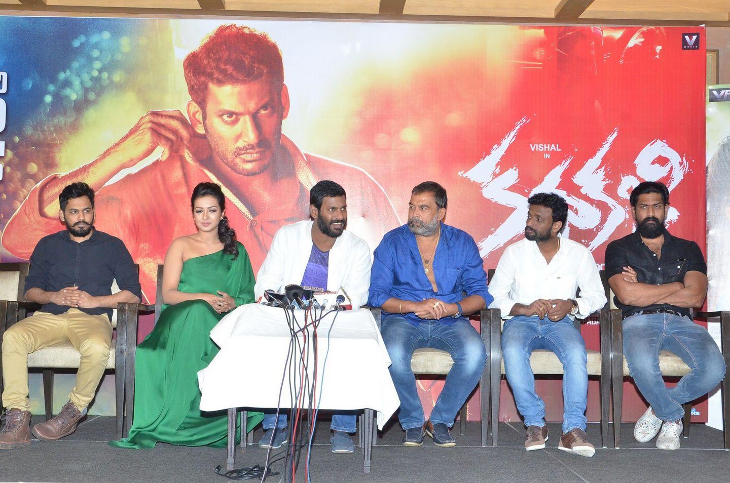 Vishal Kathakali Movie Press Meet Photos
