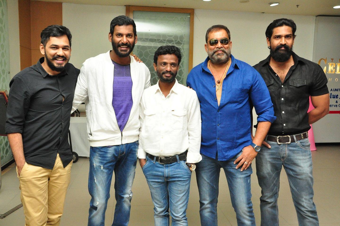 Vishal Kathakali Movie Press Meet Photos