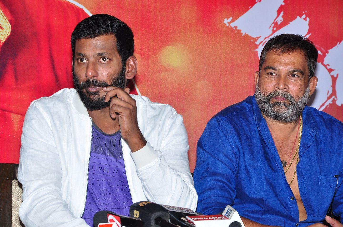 Vishal Kathakali Movie Press Meet Photos