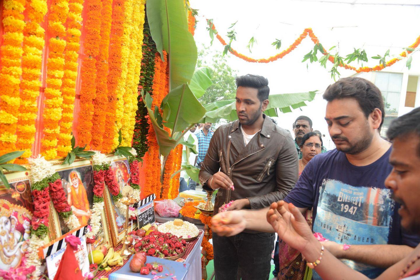 Vishnu New Movie Opening Photos