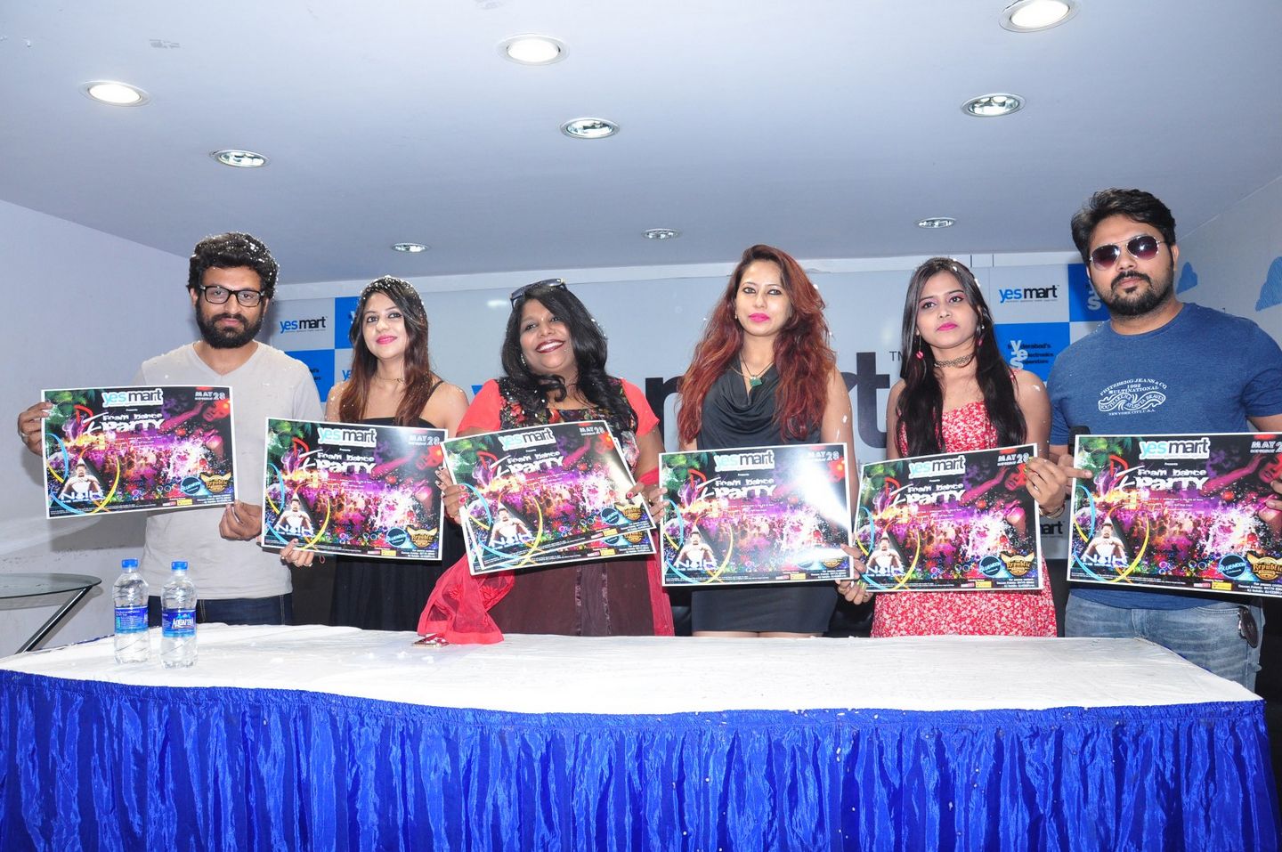 Yes Mart DJ Foam Dance Party Poster Launch Photos