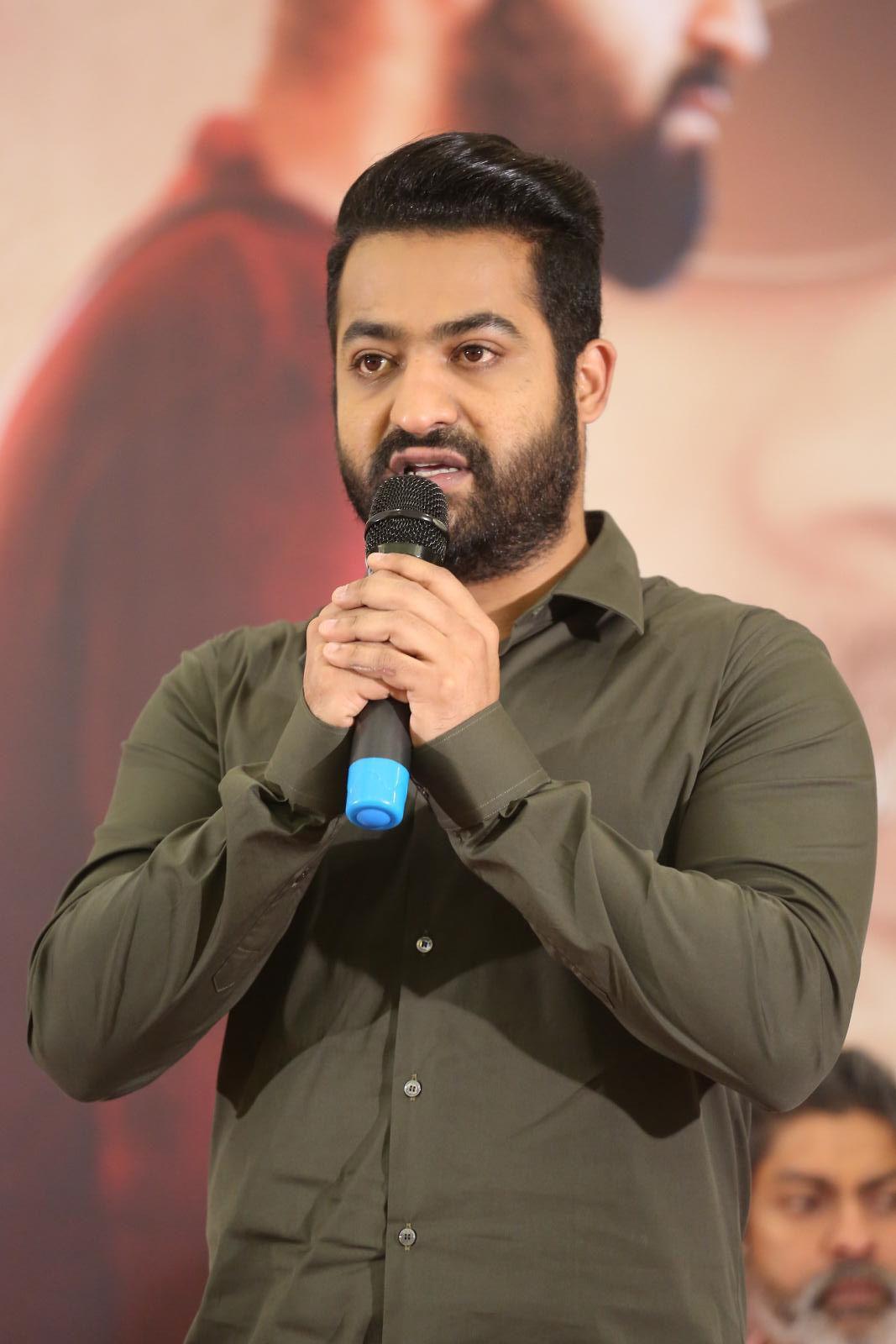 Young Tiger ntr At Nannaku Prematho Movie Success Meet Photos