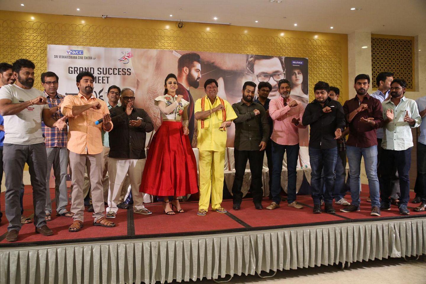 Young Tiger ntr At Nannaku Prematho Movie Success Meet Photos