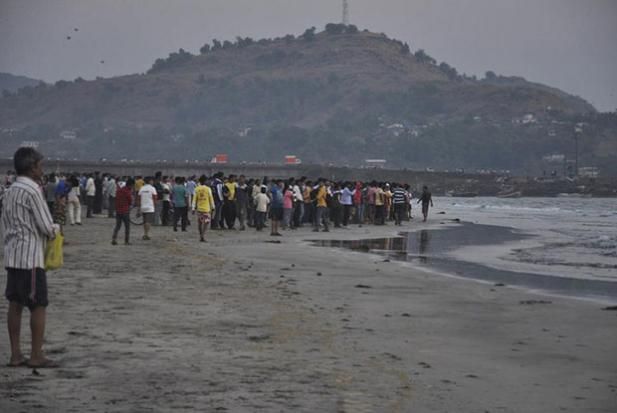 13 Students drown in Murud Beach Tragedy Photos