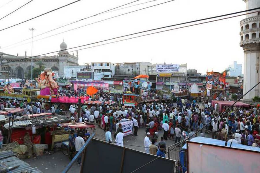 2016 Ganesh Nimajjanam in Hyderabad Photos