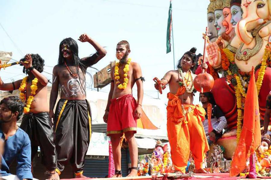 2016 Ganesh Nimajjanam in Hyderabad Photos