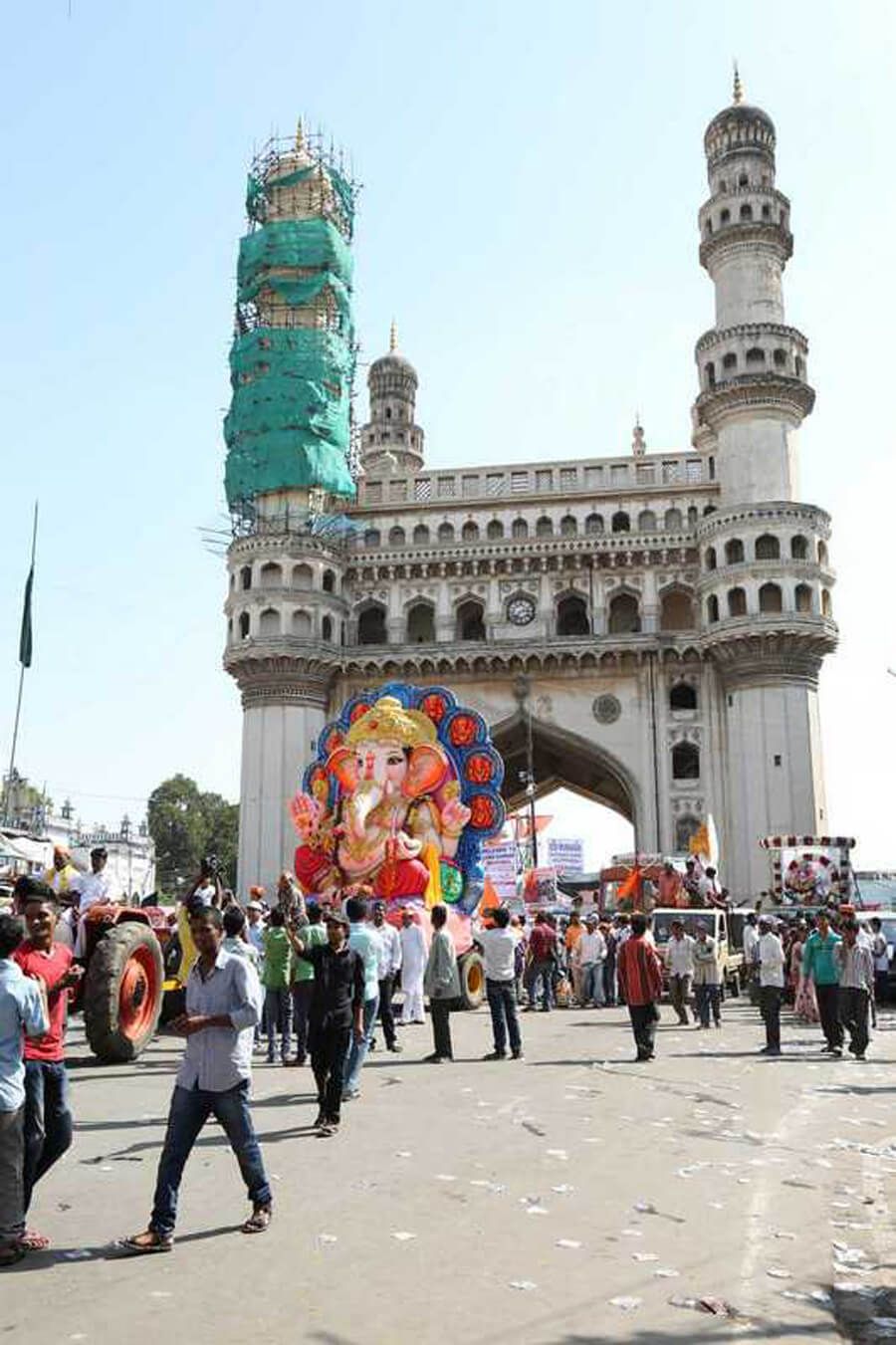 2016 Ganesh Nimajjanam in Hyderabad Photos