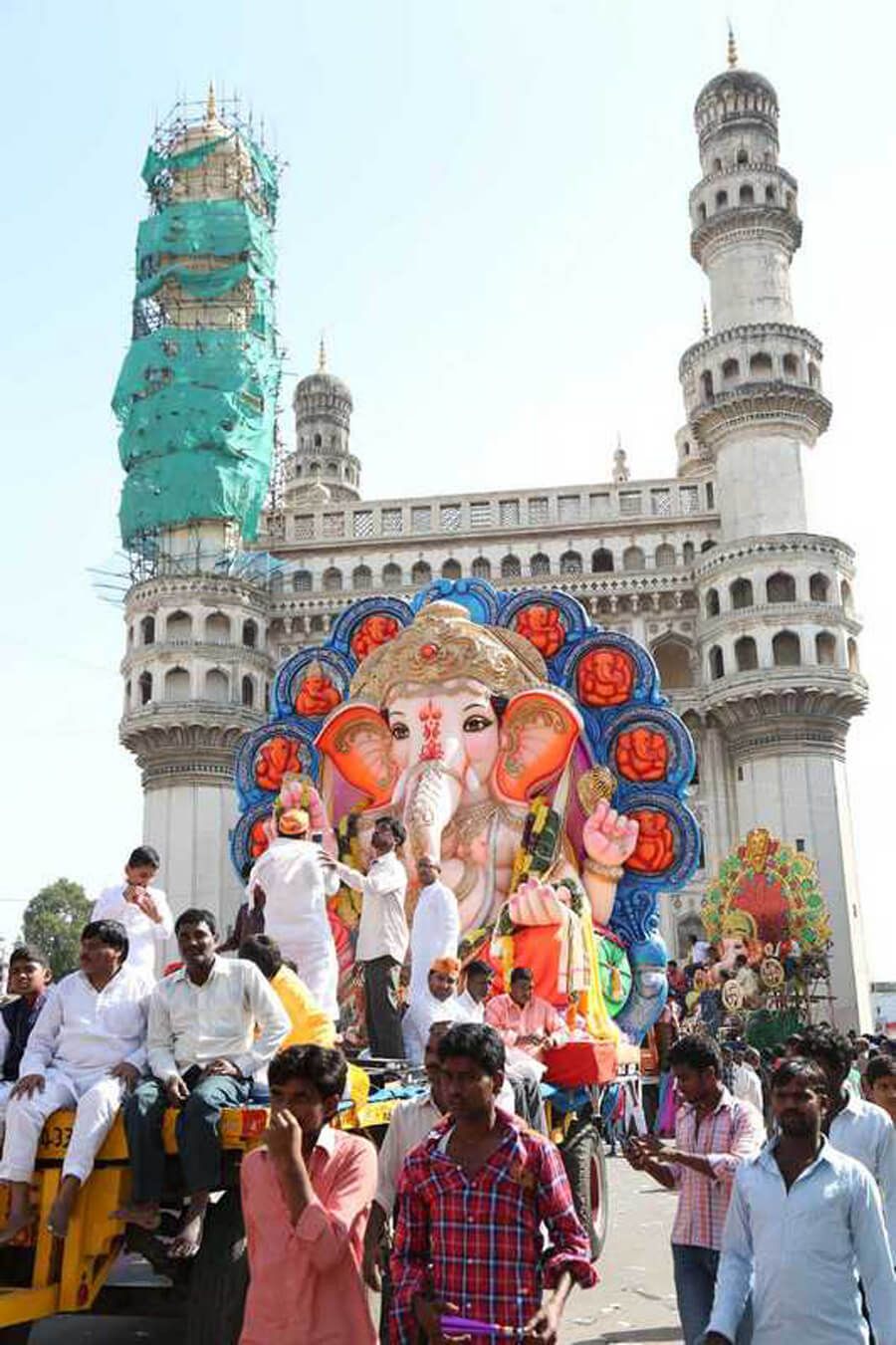 2016 Ganesh Nimajjanam in Hyderabad Photos