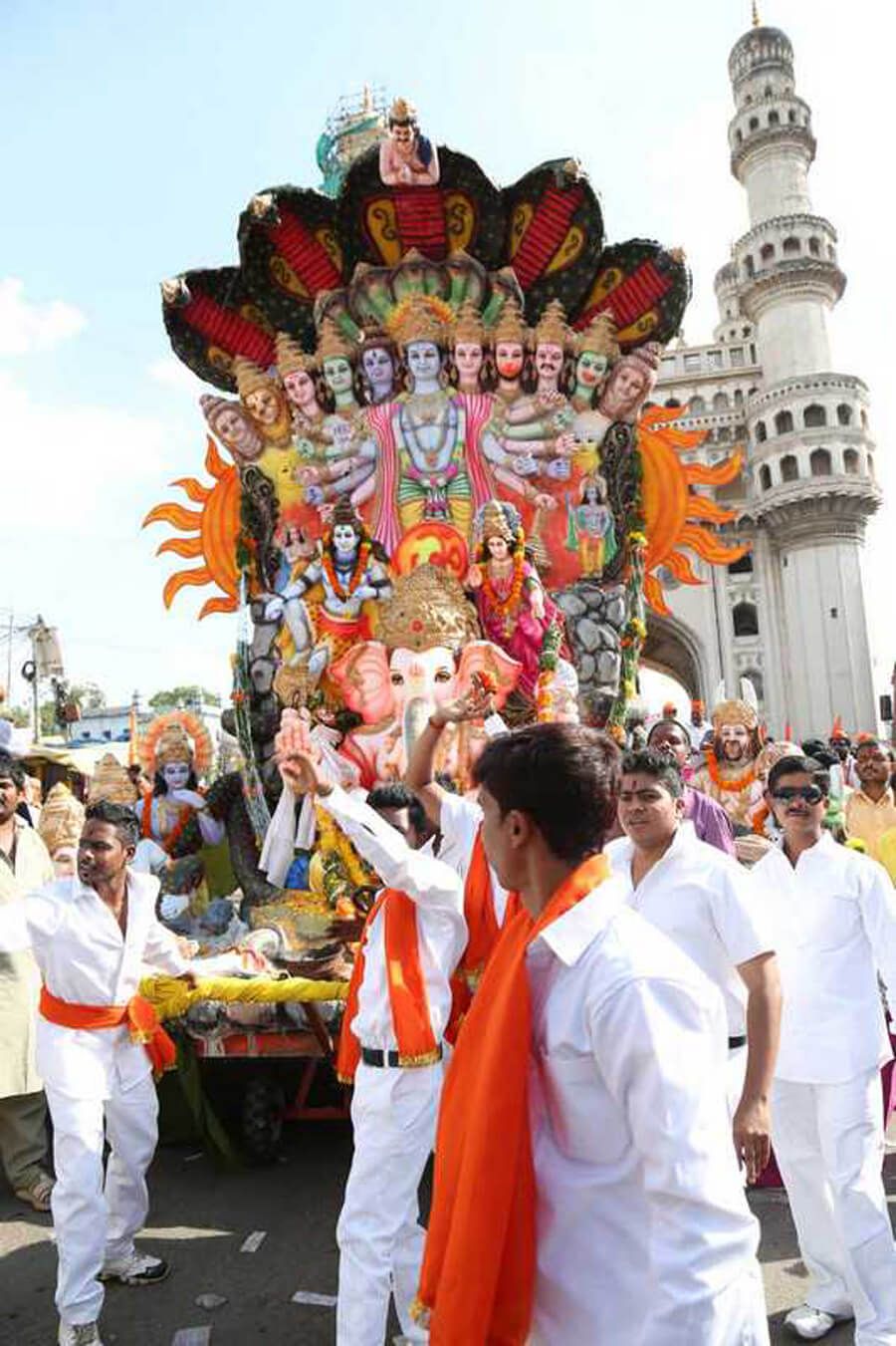 2016 Ganesh Nimajjanam in Hyderabad Photos