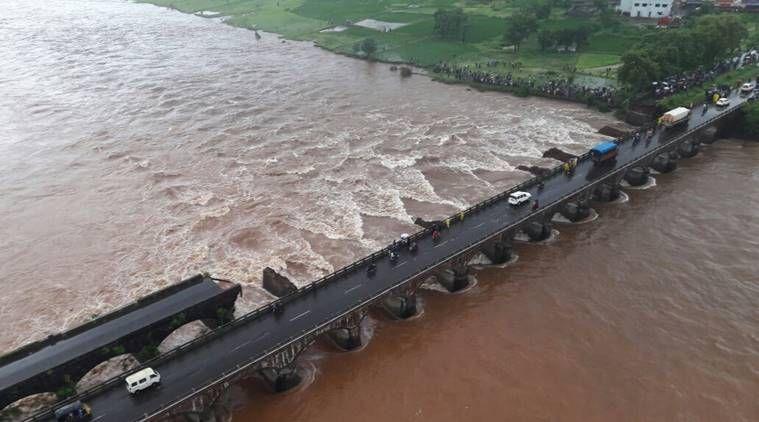 Bridge Collapses On Mumbai Goa Photos