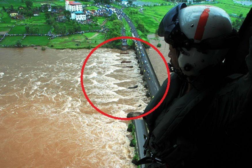 Bridge Collapses On Mumbai Goa Photos