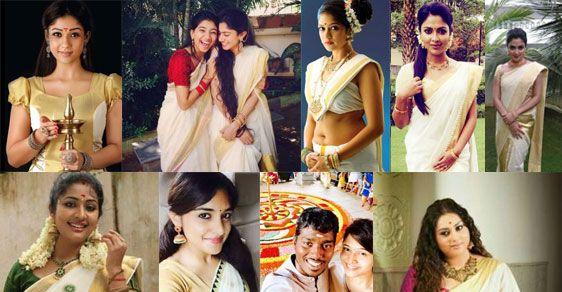 Celebrities Look Gorgeous In Onam Celebration Photos