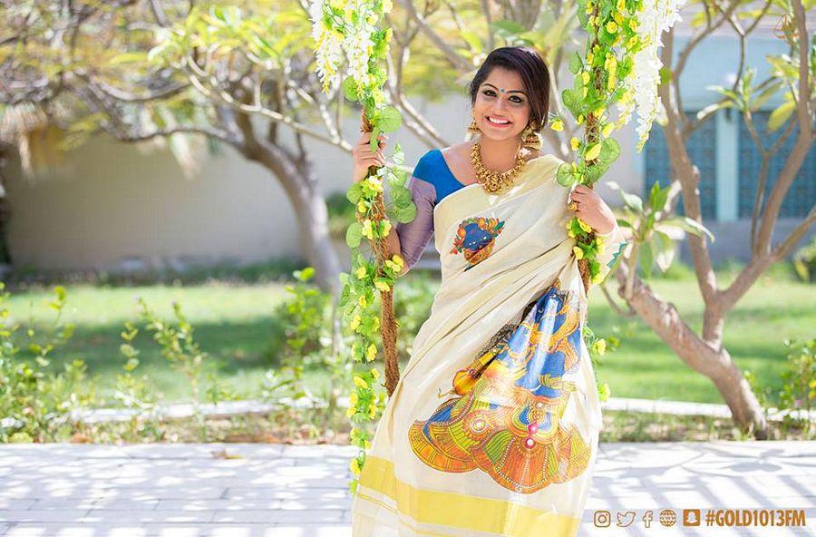 Celebrities Look Gorgeous In Onam Celebration Photos