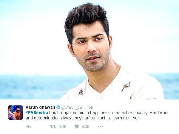 Celebs Who Congratulated PV Sindhu On Sliver Medal In Olympics