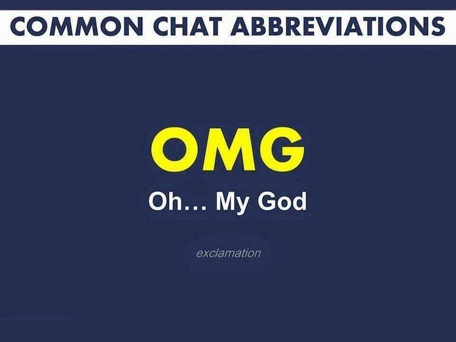 Common Chat Abbreviations