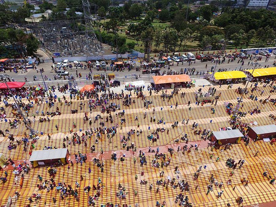 Crowd at Krishna Pushkaralu