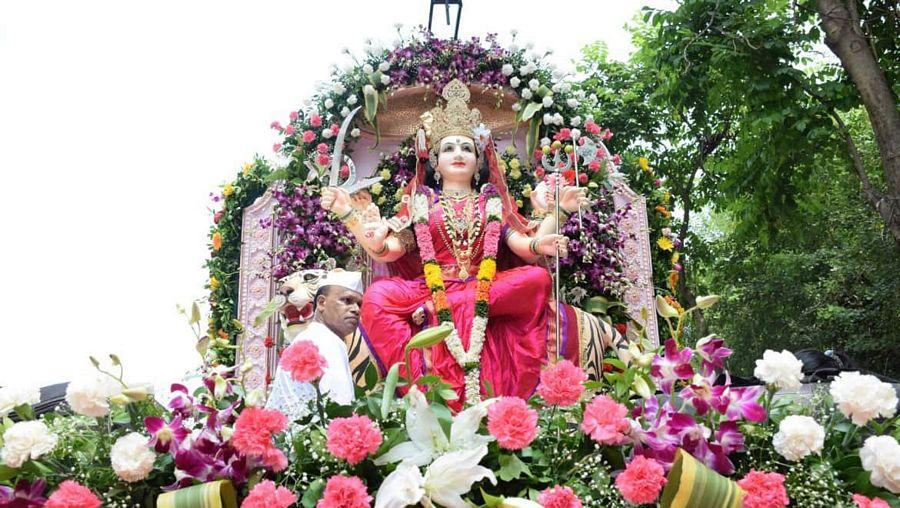 Devi Navaratri celebrations begin in Telugu States Photos