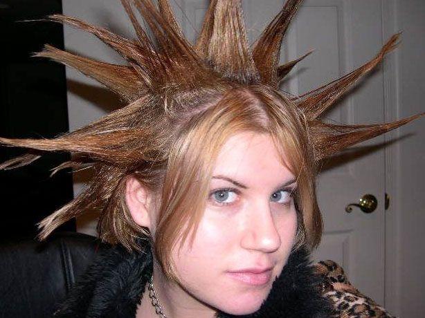 Funny Hairstyle Of Women Photos
