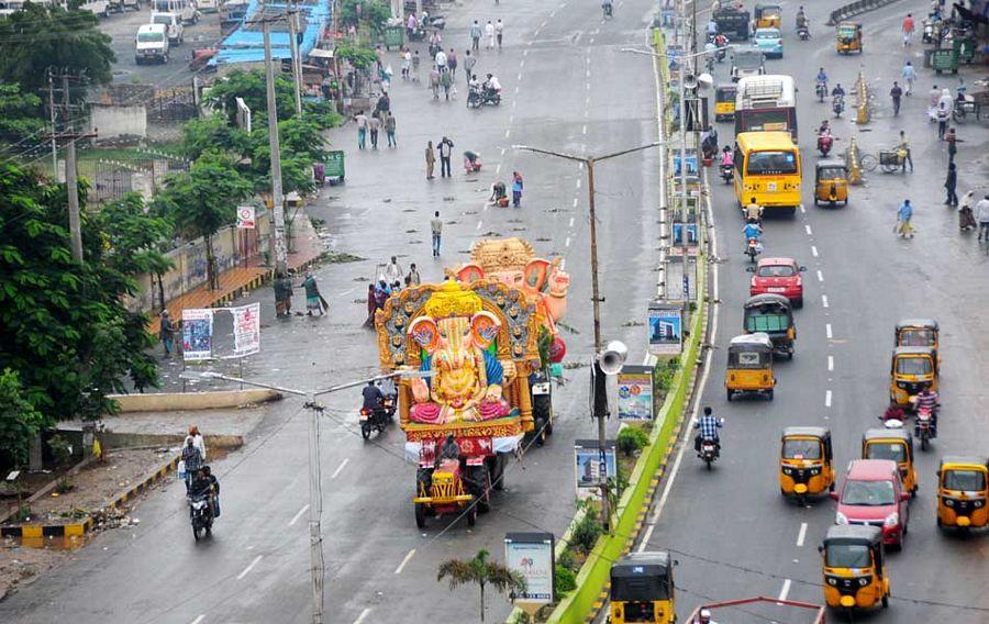 Ganesh Nimajjanam 2016 In Hyderabad Photos