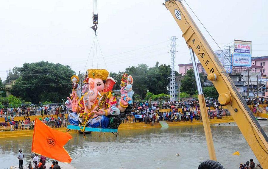 Ganesh Nimajjanam 2016 In Hyderabad Photos