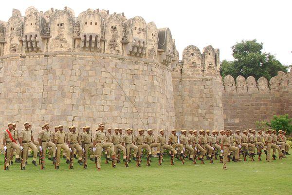 Golconda Fort police parade rehearsals Photos