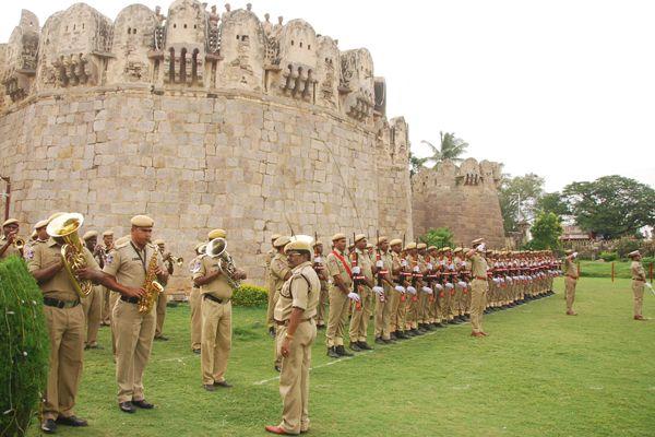 Golconda Fort police parade rehearsals Photos