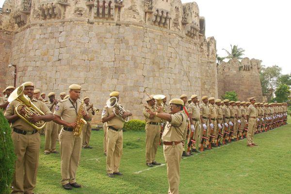 Golconda Fort police parade rehearsals Photos