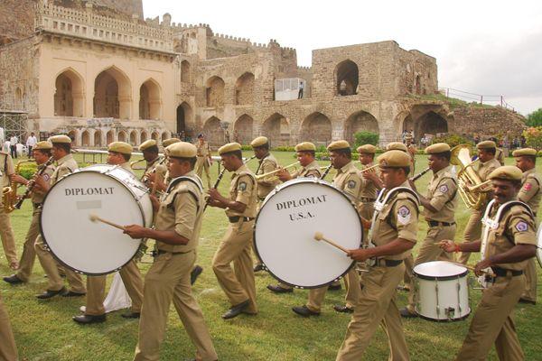 Golconda Fort police parade rehearsals Photos