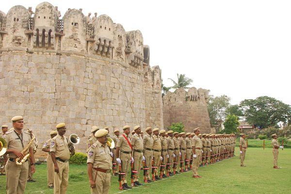 Golconda Fort police parade rehearsals Photos