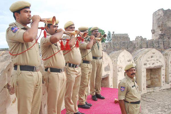 Golconda Fort police parade rehearsals Photos