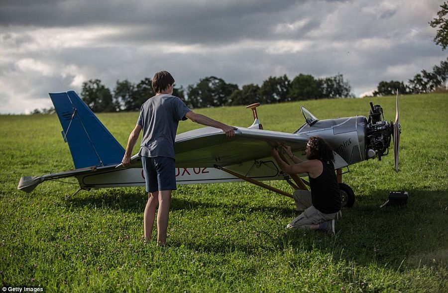 Homemade Wooden Plane Unseen Photos