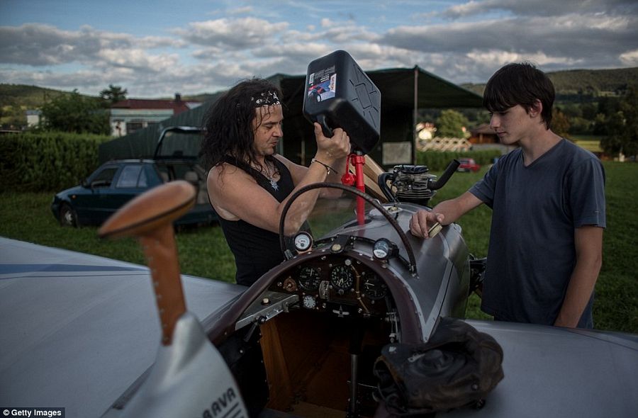 Homemade Wooden Plane Unseen Photos