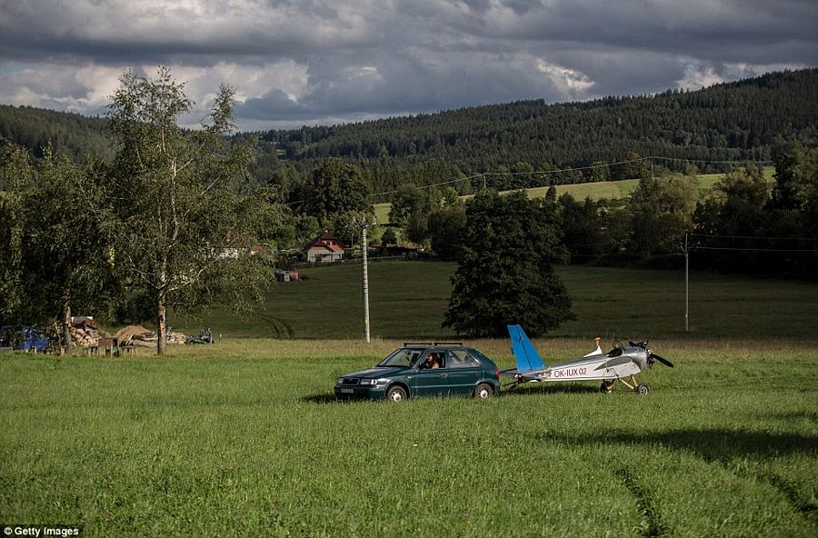 Homemade Wooden Plane Unseen Photos