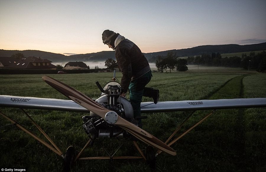 Homemade Wooden Plane Unseen Photos