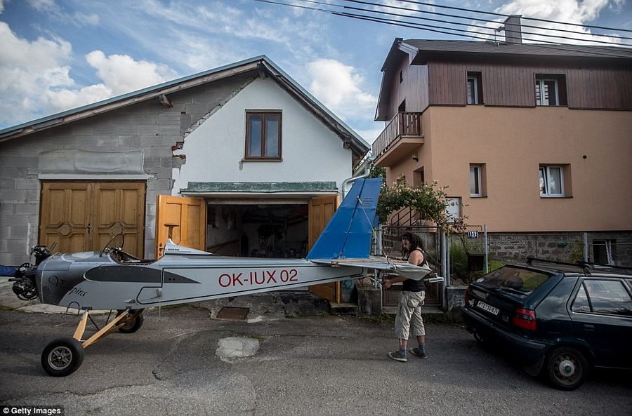 Homemade Wooden Plane Unseen Photos