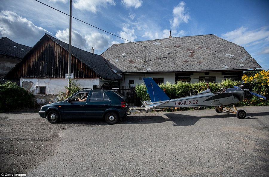 Homemade Wooden Plane Unseen Photos