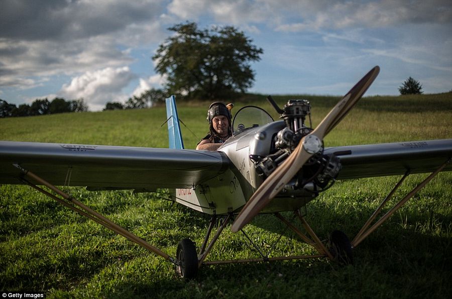 Homemade Wooden Plane Unseen Photos
