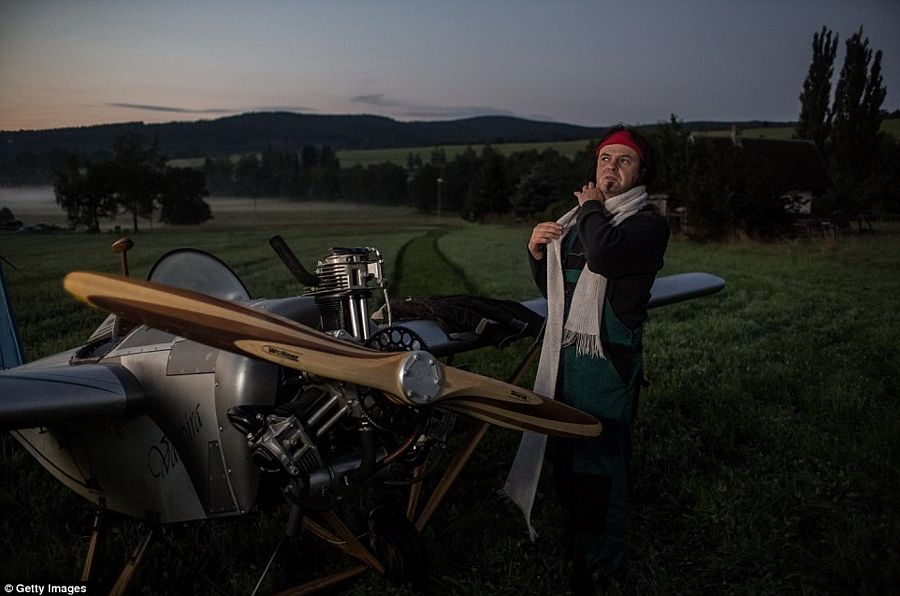 Homemade Wooden Plane Unseen Photos