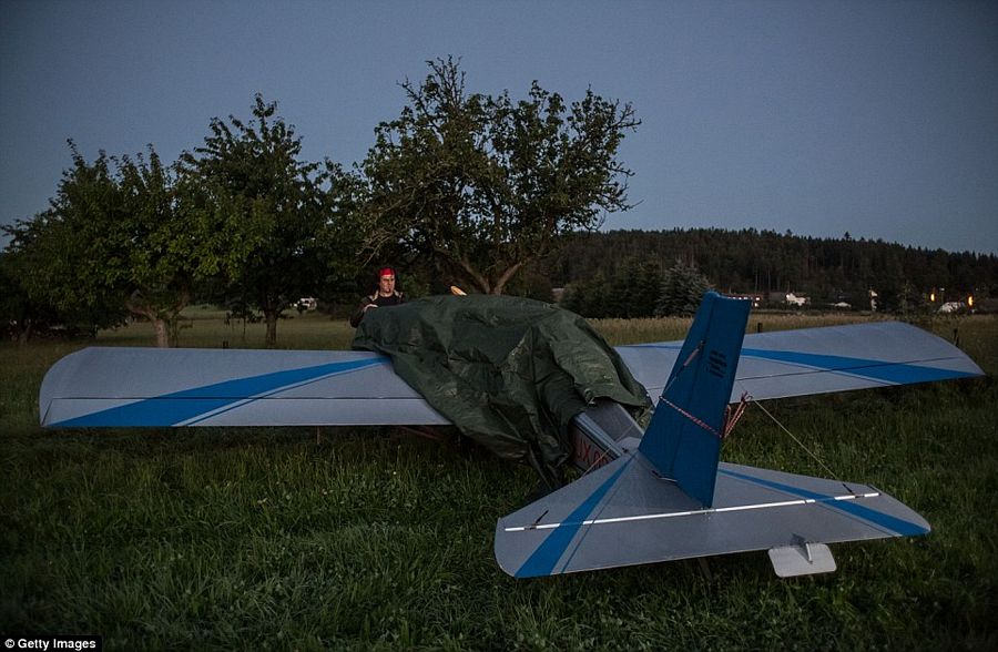 Homemade Wooden Plane Unseen Photos