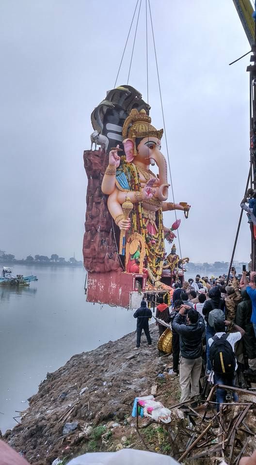 Khairatabad Ganesh Nimajjanam Exclusive Photos