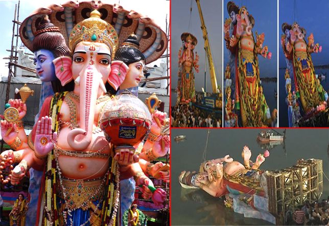 Khairatabad Ganesh Nimajjanam Exclusive Photos