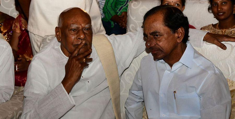 Konijeti Rosaiah's Grand Son Anirudh Wedding Photos