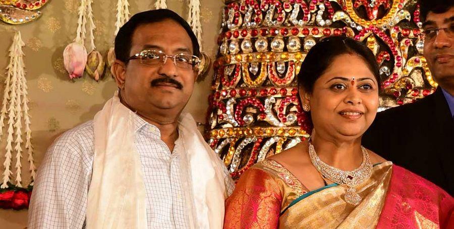 Konijeti Rosaiah's Grand Son Anirudh Wedding Photos