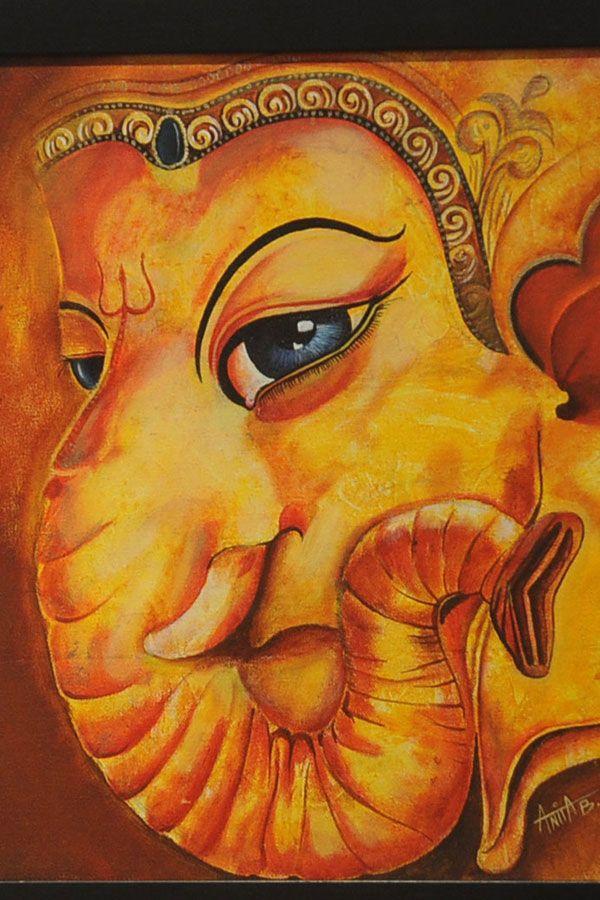 Lord Ganesha Painting Exhibition photos