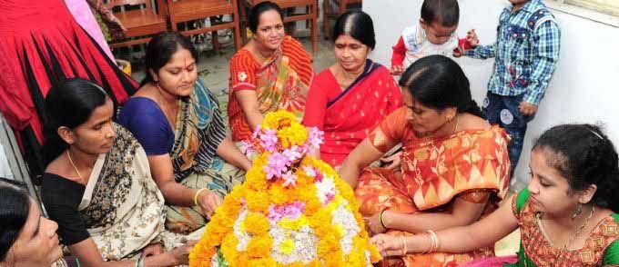 PHOTOS: Bathukamma Festival Celebrations