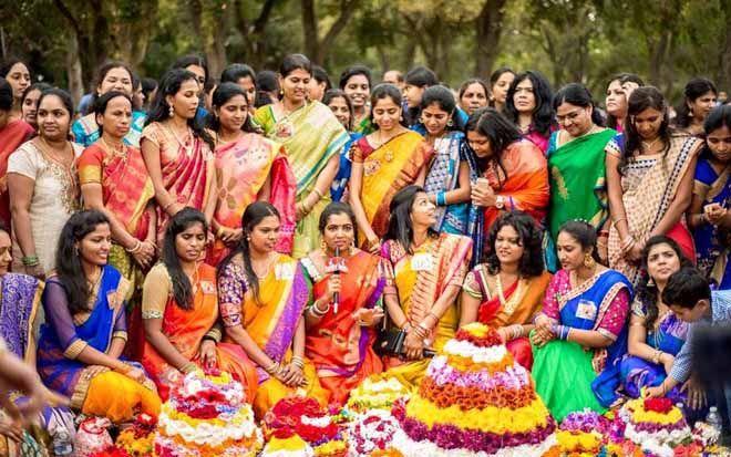 PHOTOS: Bathukamma Festival Celebrations