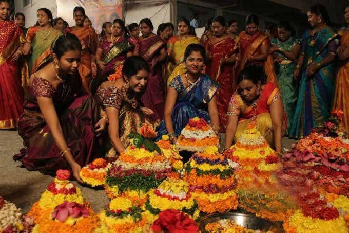 PHOTOS: Bathukamma Festival Celebrations