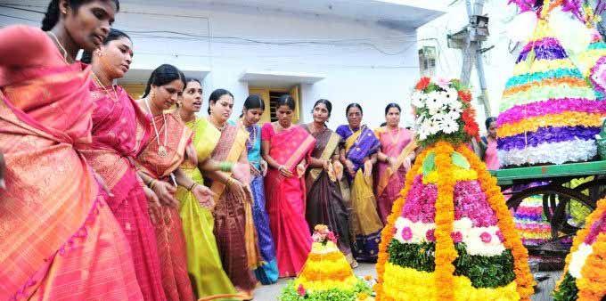 PHOTOS: Bathukamma Festival Celebrations
